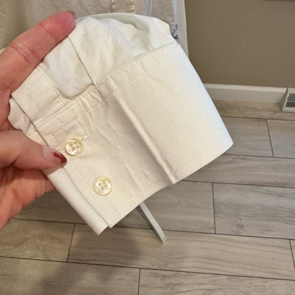 7 DIAMONDS Embroidered Button Down Top - Picture 5 of 7